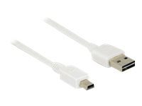 [85157] Delock Easy - USB-Kabel - USB (M) umkehrbar zu Mini-USB, Typ B (M)