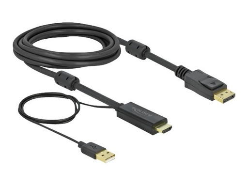 [85965] Delock Video- / Audiokabel - HDMI, USB (nur Strom)