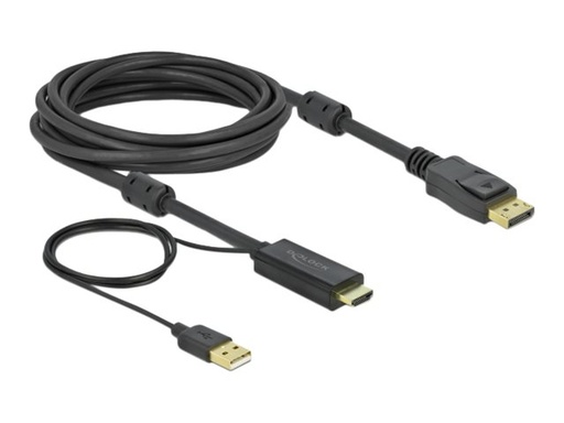 [85966] Delock Video- / Audiokabel - HDMI, USB (nur Strom)