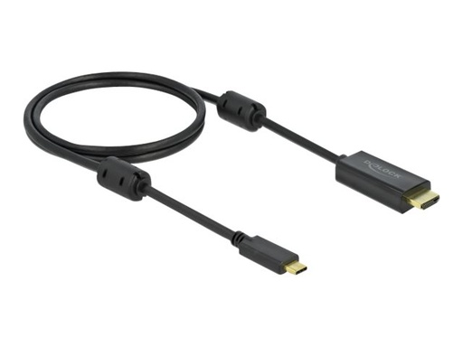 [85969] Delock Video- / Audiokabel - 24 pin USB-C männlich