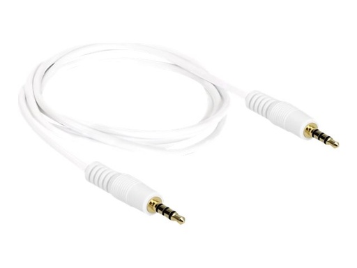 [83440] Delock Headset-Kabel - 4-poliger Mini-Stecker
