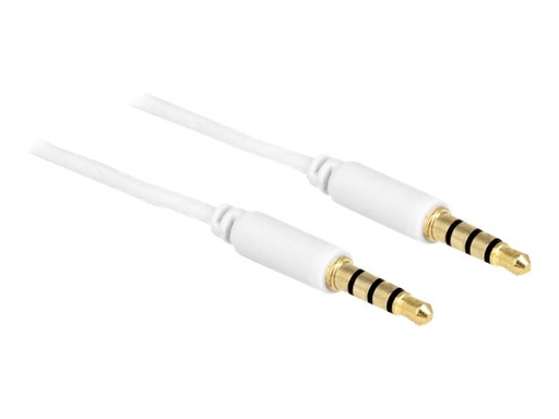 [83441] Delock Headset-Kabel - 4-poliger Mini-Stecker
