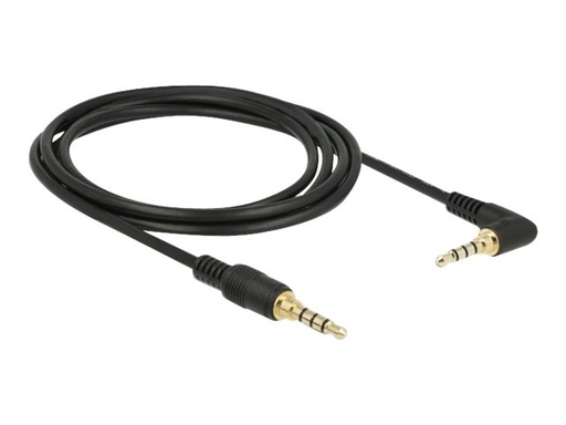 [85613] Delock Audiokabel - 4-poliger Mini-Stecker