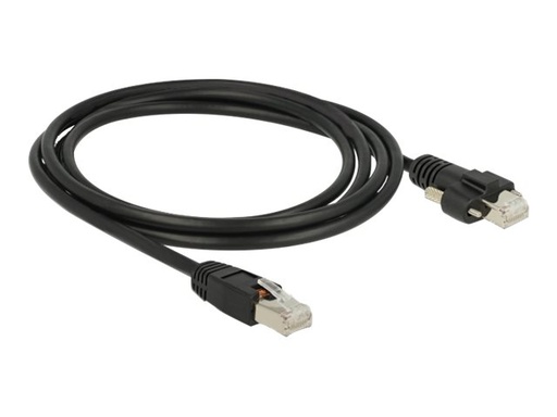 [85668] Delock Patch-Kabel - RJ-45 (M) schraubbar zu RJ-45 (M)