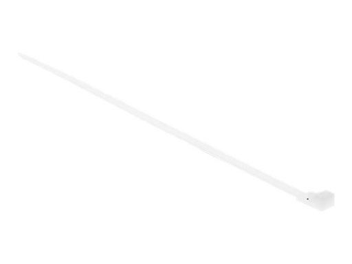 [18642] Delock Kabelbinder - wärmebeständig - 20 cm - weiß (Packung mit 100)