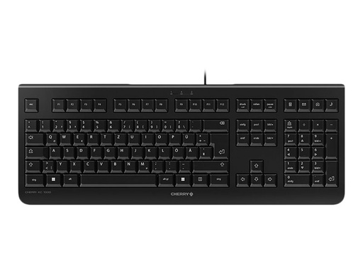 [JK-0800DE-2] Cherry KC 1000 - Tastatur - Deutsch - Schwarz