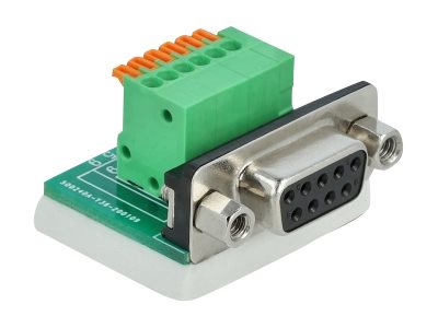 [66556] Delock Serieller Adapter - DB-9 (W) zu 6-poliger