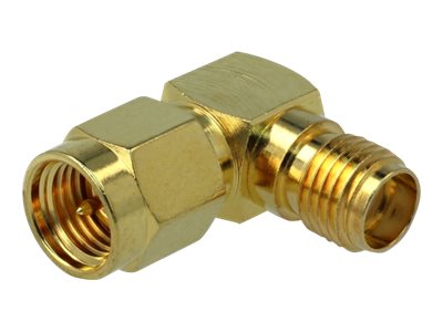 [89994] Delock Antennenadapter - SMA (R) gewinkelt zu SMA (S)