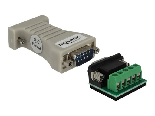 [62920] Delock Converter 1 x Serial RS-232 DB9 female