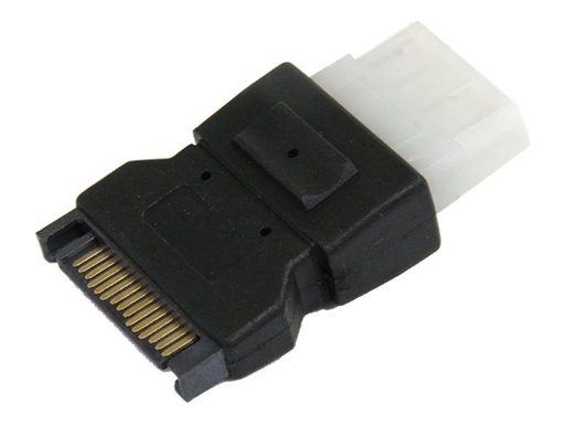 [LP4SATAFM] StarTech.com SATA auf 4-pin LP4 Molex Stromadapter - Serial-ATA / LP4 Adapter - Netzteil - SATA-Stromstecker (M)