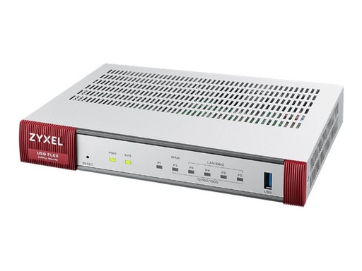 [USGFLEX100-EU0111F] ZyXEL USG Flex 100 - Firewall - 4 Anschlüsse