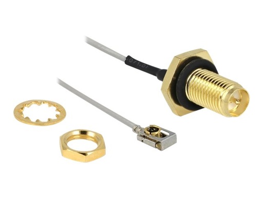 [89927] Delock Antennenkabel - RP-SMA weiblich Bulkhead