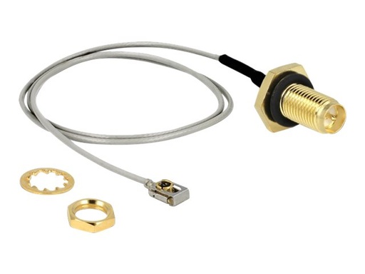 [90292] Delock Antennenkabel - RP-SMA weiblich Bulkhead