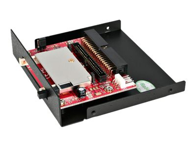 [35BAYCF2IDE] StarTech.com 3,5 Zoll Laufwerksschacht IDE auf CF SSD Kartenleser - CompactFlash - Solid State Drive - Kartenleser - 8,9 cm (3,5 Zoll)