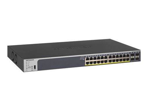 [GS728TP-200EUS] Netgear Smart GS728TP - V2 - Switch - L3 - Smart - 24 x 10/100/1000 (PoE+)