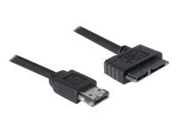 [84414] Delock Power Over eSATA cable - Power Over eSATA-Kabel - Slimline SATA (W)
