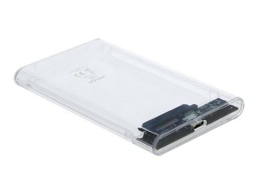 [42617] Delock 2.5 External Enclosure SATA HDD > USB 3.0 - Speichergehäuse - 2.5" (6.4 cm)