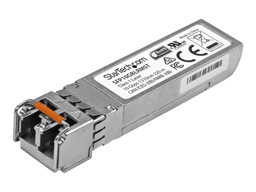 [SFP10GBLRMST] StarTech.com Startech SFP-10GBASE-LRM-ST Transceiver Modul (SFP+ Module, 10GBase-LRM  Cisco kompatibel, Glasfaser, 1310nm, LC Multimode mit DDM)
