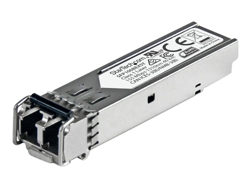 [SFP100BEXST] StarTech.com Startech 100BASE-EX - Upstream - 100 Mbit/s Transceiver - LC Fiber - MSA konform - 40 km - 100 Mbit/s SFP Modul - Single Mode SFP - SFP (Mini-GBIC)
