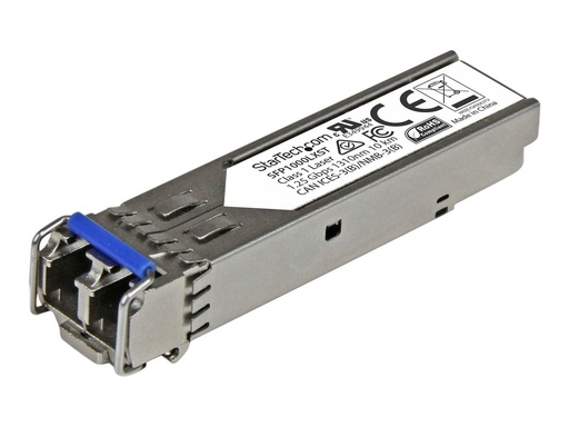 [SFP1000LXST] StarTech.com Startech 1000BASE-LX - Gigabit Transceiver - LC Fiber - MSA Compliant - 10 km - Gigabit SFP Modul - Single Mode SFP - SFP (Mini-GBIC)