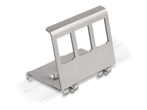 [88139] Delock Keystone Jack-DIN-Adapter für Schienenmontage