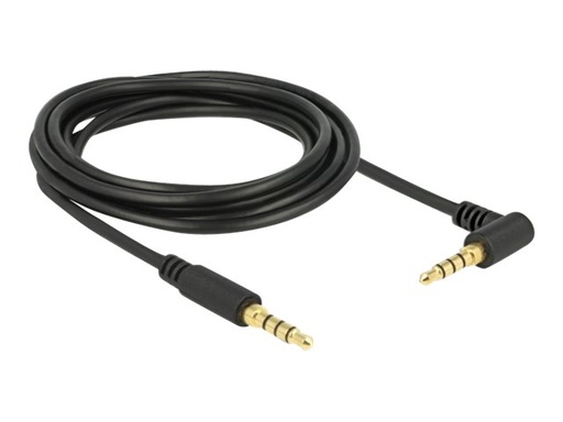 [85616] Delock Audiokabel - 4-poliger Mini-Stecker