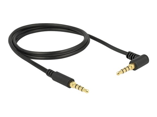 [85610] Delock Audiokabel - 4-poliger Mini-Stecker
