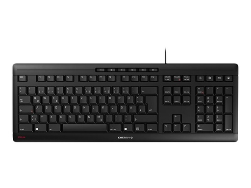 [JK-8500DE-2] Cherry STREAM KEYBOARD - Tastatur - USB - Deutsch