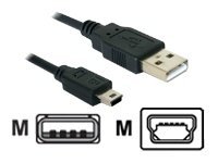 [82396] Delock USB-Kabel - USB (M) zu Mini-USB, Typ B (M)