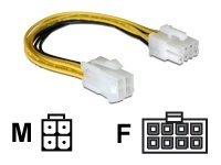 [82405] Delock Adapter für Power Connector - 4 PIN ATX12V (M)