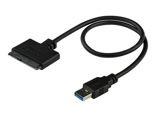 [USB3S2SAT3CB] StarTech.com USB 3.0 auf 2,5" (6,4cm) SATA III Adapter Kabel mit UASP - USB 3.0 zu SATA SSD/HDD Konverter / Adapterkabel - Speicher-Controller - 2.5" (6.4 cm)