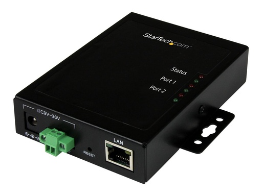 [NETRS2322P] StarTech.com Startech 2 Port Seriell auf IP Geräte Server