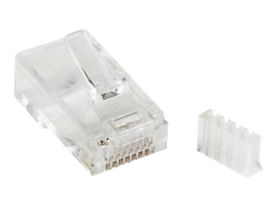 [CRJ45C6SOL50] StarTech.com Cat 6 RJ45 Modular Plug for Solid Wire - 50 Pack (CRJ45C6SOL50)