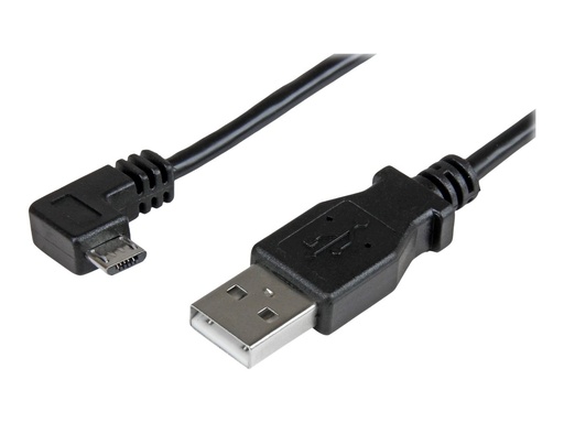 [USBAUB1MRA] StarTech.com StarTech Micro USB Lade/Sync-Kabel - St/St - Micro USB rechtsgewinkelt - 1m - USB auf Micro USB Ladekabel - USB-Kabel - Micro-USB Typ B (M)