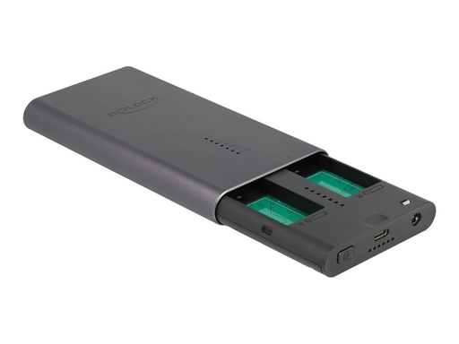 [42010] Delock Festplatten-Array - 2 Schächte (PCIe (NVMe))