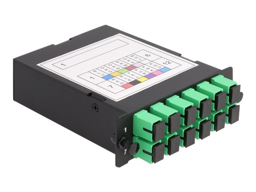 [66936] Delock MPO-Glasfaseroptikkassette - hohe Dichte
