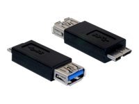 [65183] Delock USB-Adapter - USB Typ A (W) zu Micro-USB Typ B (M)
