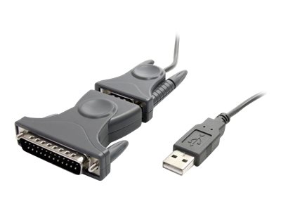[ICUSB232DB25] StarTech.com USB 2.0 auf Seriell RS232 / DB9 / DB25 Adapterkabel