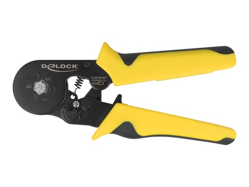 [90561] Delock Crimpwerkzeug - Schwarz, Gelb