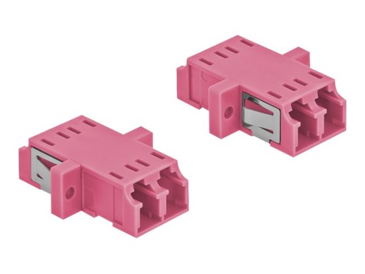 [86537] Delock Netzwerkkoppler - LC Multi-Mode (W)