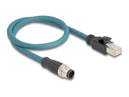 [60075] Delock Netzwerkadapterkabel - 8-polig M12 (M)
