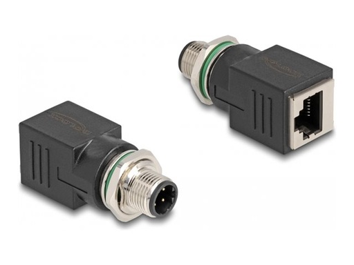 [60061] Delock Netzwerkadapter - M12 (4-polig) (M)