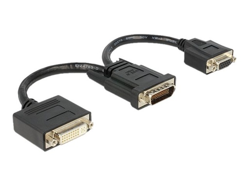 [65555] Delock Display-Adapter - HD-15 (VGA), DVI-I (W)