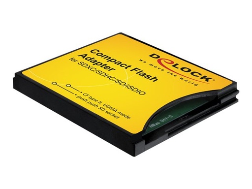 [61796] Delock Compact Flash Adapter - Kartenadapter (MMC, SD, SDHC, SDXC)
