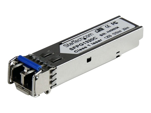 [SFPG1320C] StarTech.com Cisco kompatibles Gigabit SFP Transceiver Modul SM LC - Mini-GBIC bis 20Km - Glasfaser Transceiver mit DDM 1310nm 1000Base-LH - SFP (Mini-GBIC)-