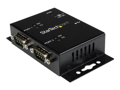 [ICUSB2322I] StarTech.com 2 Port USB auf Seriell RS232 Adapter
