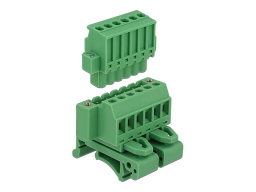 [65942] Delock Netzanschlussadapter-Kit - grün