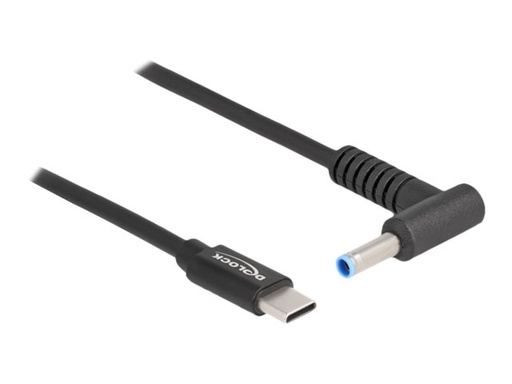 [87971] Delock Stromkabel - 24 pin USB-C (M) zu Gleichstromstecker 4,5 x 3,0 mm (M)