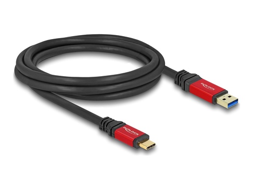 [80618] Delock USB-Kabel - 24 pin USB-C (M) zu USB Typ A (M)