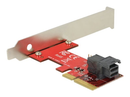 [89535] Delock PCI Express x4 Card > 1 x internal SFF-8643 NVMe - Speicher-Controller - 2.5" (6.4 cm)